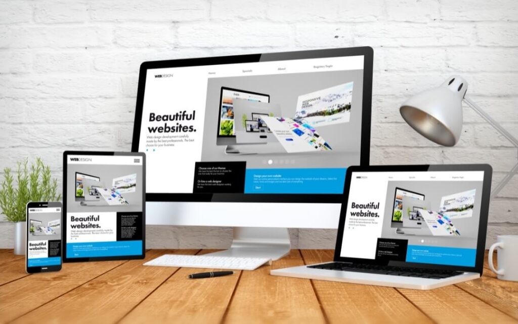 responsive web design-website across different screens